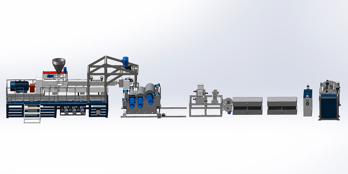 PC, PMMA, GPPS SheetPlate Extrusion Production Line Equipment
